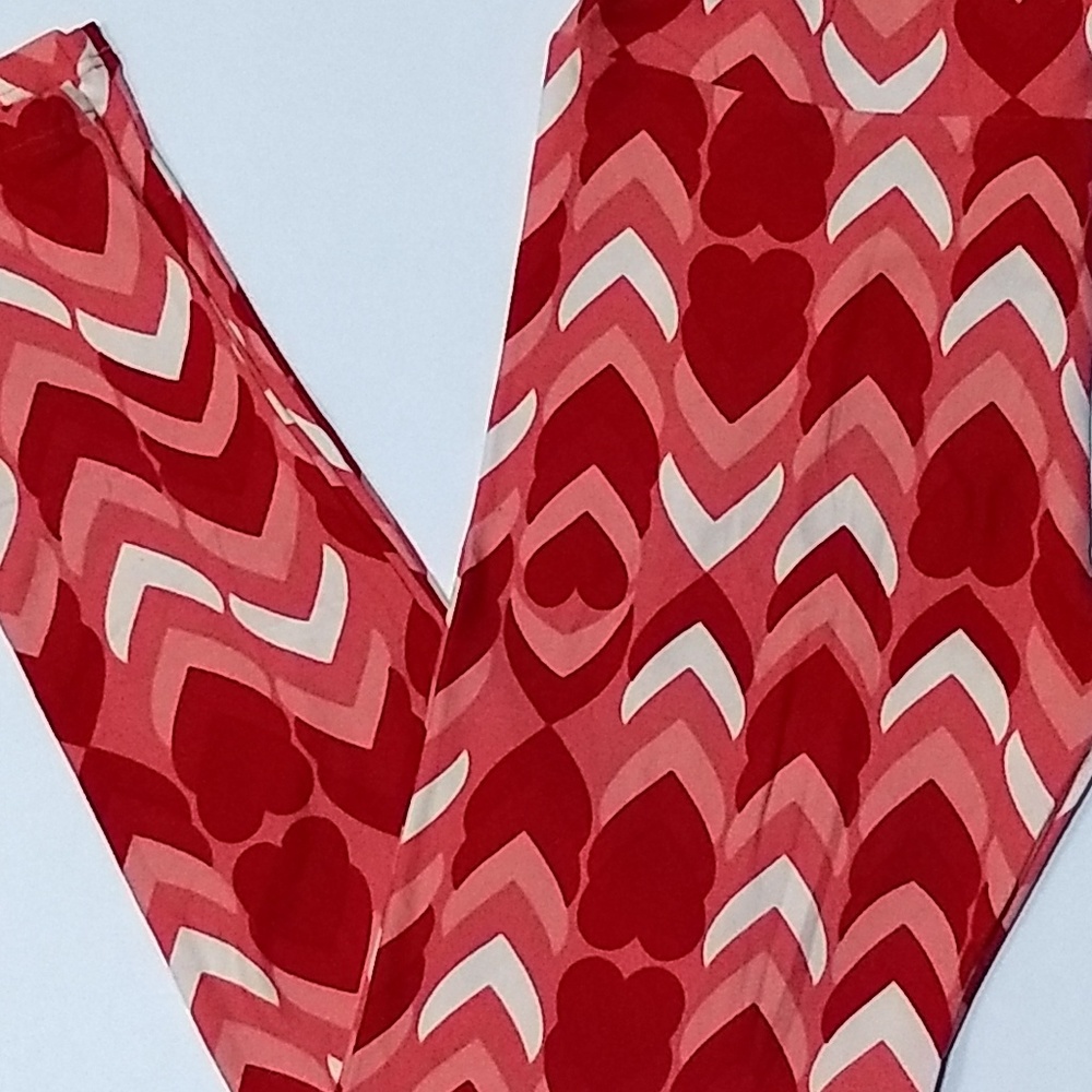 Pick 2 PAIR for $35 LuLaRoe Valentine's Leggings